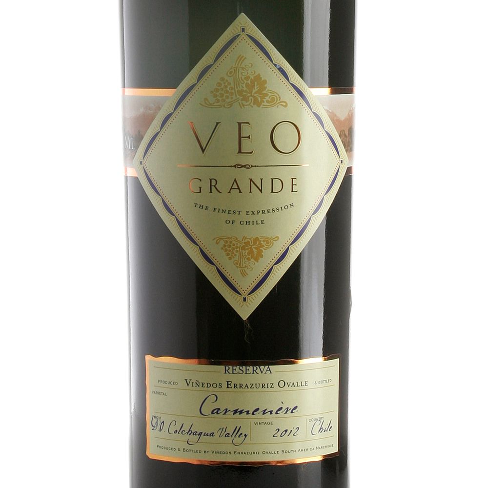 Vinho Veo Grande Carmenere - Super Adega