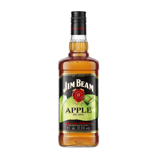 Whisky Jim Beam Apple 1L (Maça) Super Adega